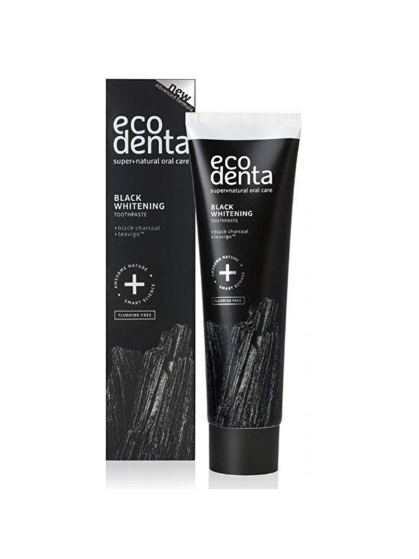 Ecodenta Black whitening tandpasta 100 ml