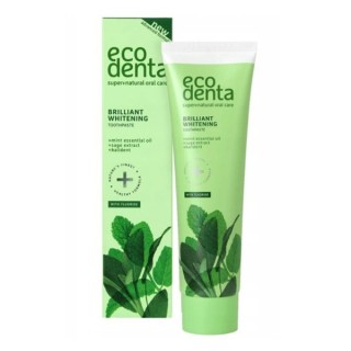 Ecodenta Brilliant whitening-tandpasta 100 ml