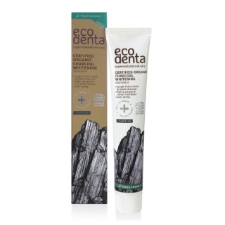 Ecodenta Certified Organic Toothpaste with charcoal 75 ml