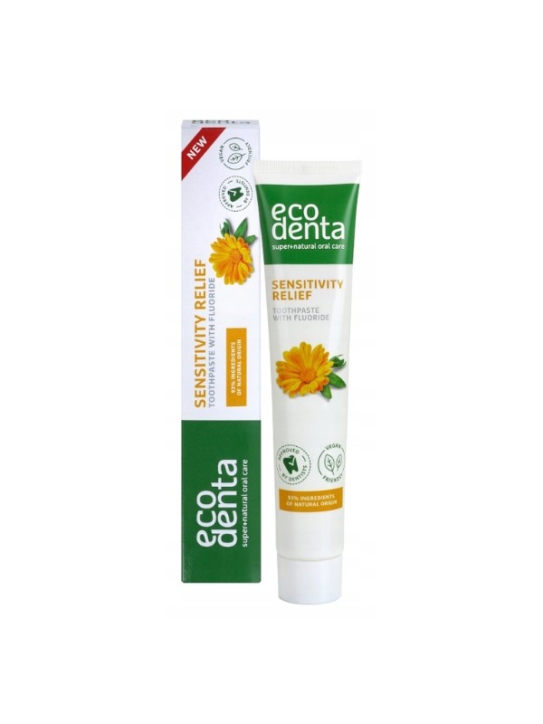 Ecodenta Sensitivity Relief Zahnpasta lindert Überempfindlichkeit 75 ml