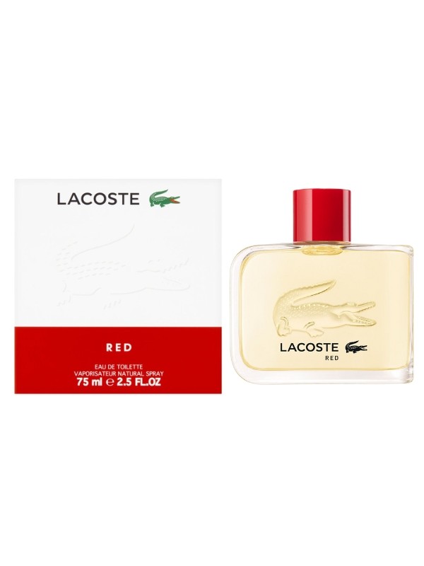 Lacoste Eau de Toilette for Men Red 75 ml