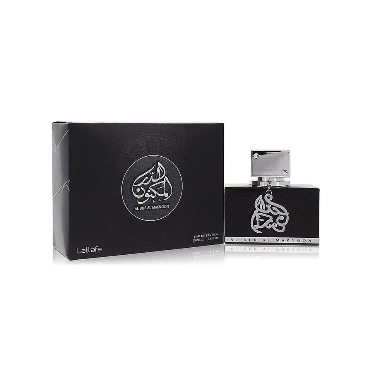 Lattafa Eau de Parfum for women and men Al Dur Al Maknoon Silver 100 ml