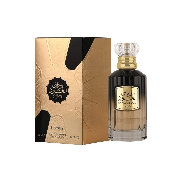 Lattafa Awraq Al Oud Eau de Parfum voor dames en heren 100 ml