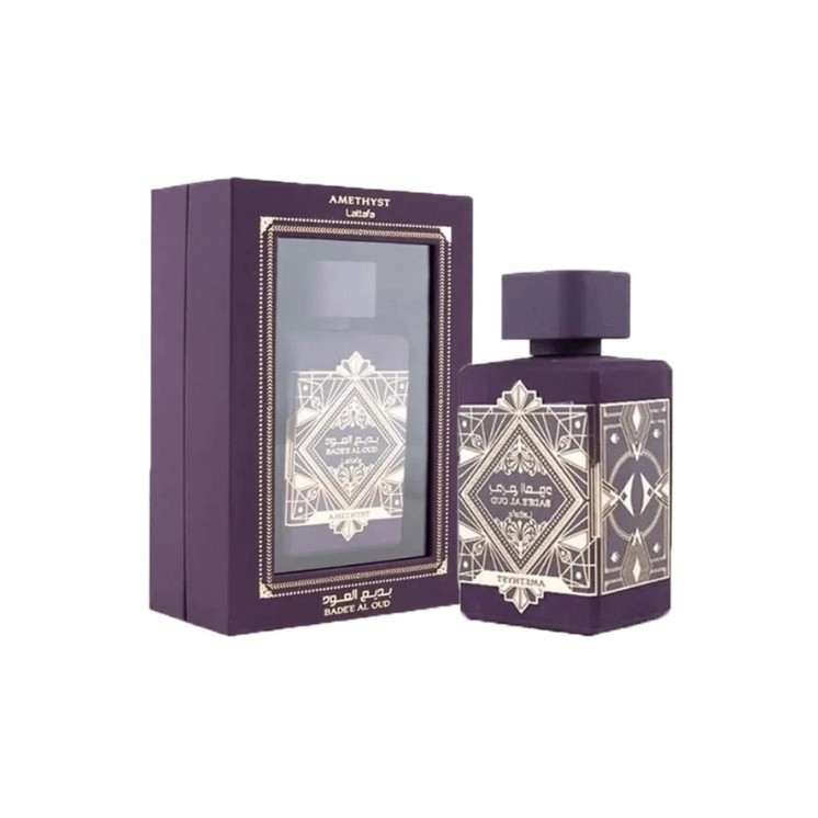 Lattafa Eau de Parfum for women and men Bade`e Al Oud Amethyst 100 ml