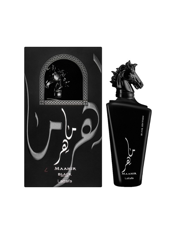 Lattafa Maahir Black Edition Eau de Parfum für Damen und Herren 100 ml