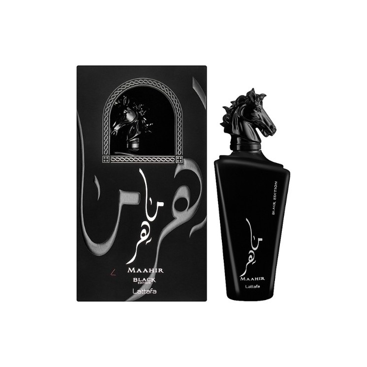 Lattafa Maahir Black Edition Eau de Parfum for women and men 100 ml