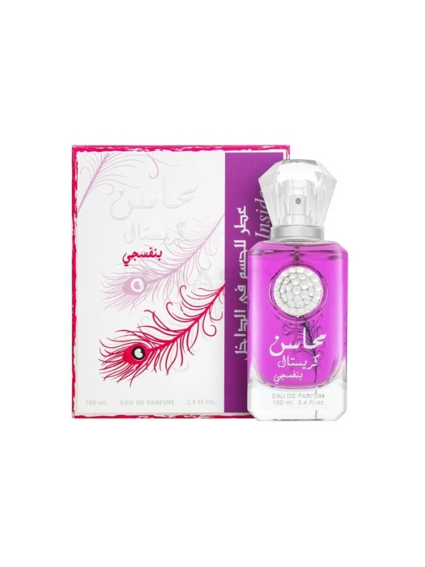 Lattafa Mahasin Crystal Violet Eau de Parfum voor Dames 100 ml