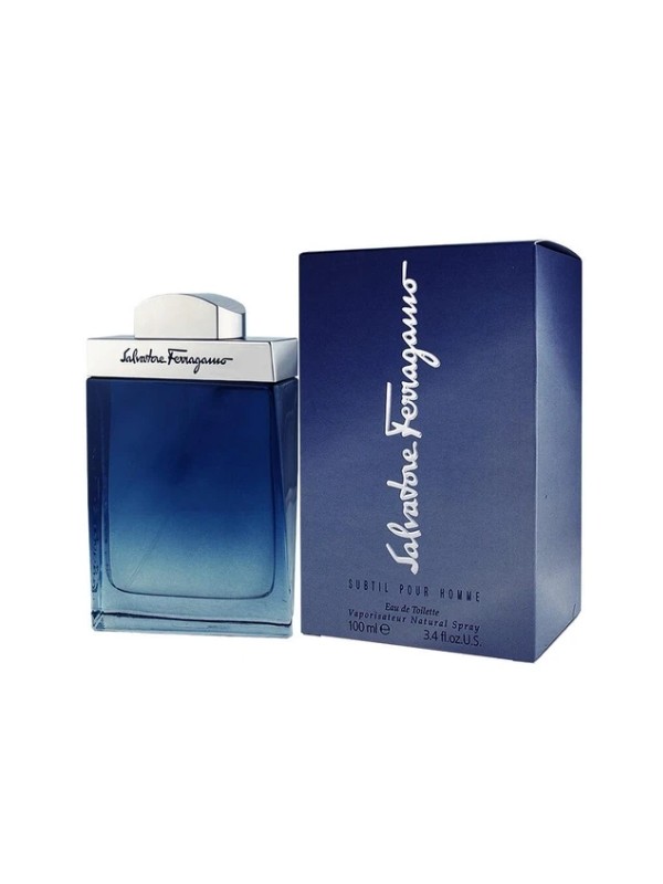 Salvatore Ferragamo Subtil Pour Homme Eau de Toilette for Men 100 ml