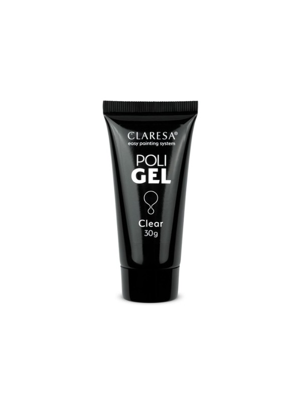 Claresa Poli Gel Clear Nagelaufbaugel 30 g