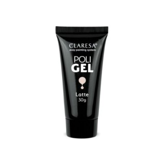 Claresa Poli Gel Nagelopbouwgel Latte 30 gr