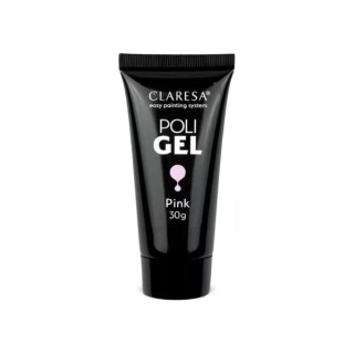 Claresa Poli Gel Nagelbouwgel Pink 30 gr