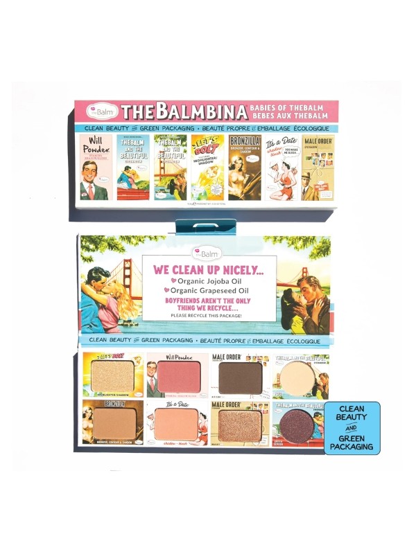 theBalm The Balmbina Palette of 8 Eyeshadows 15.6 g