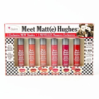 theBalm Meet Matte Hughes Mini Kit Flüssig-Lippenstift-Set /14/