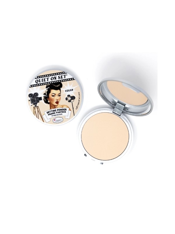 theBalm Quiet on Set geperst gezichtspoeder /01/ Fair Neutral 8 g