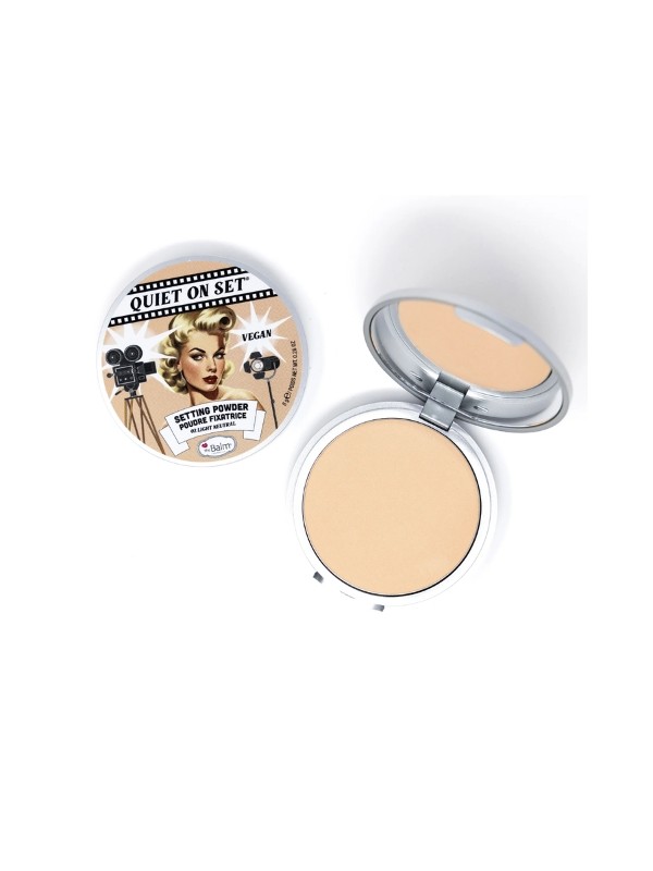 theBalm Quiet on Set geperst gezichtspoeder /02/ Light Neutral 8 g