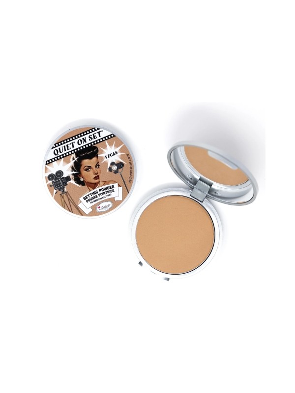 theBalm Quiet on Set geperst gezichtspoeder /03/ Medium Neutral 8 g