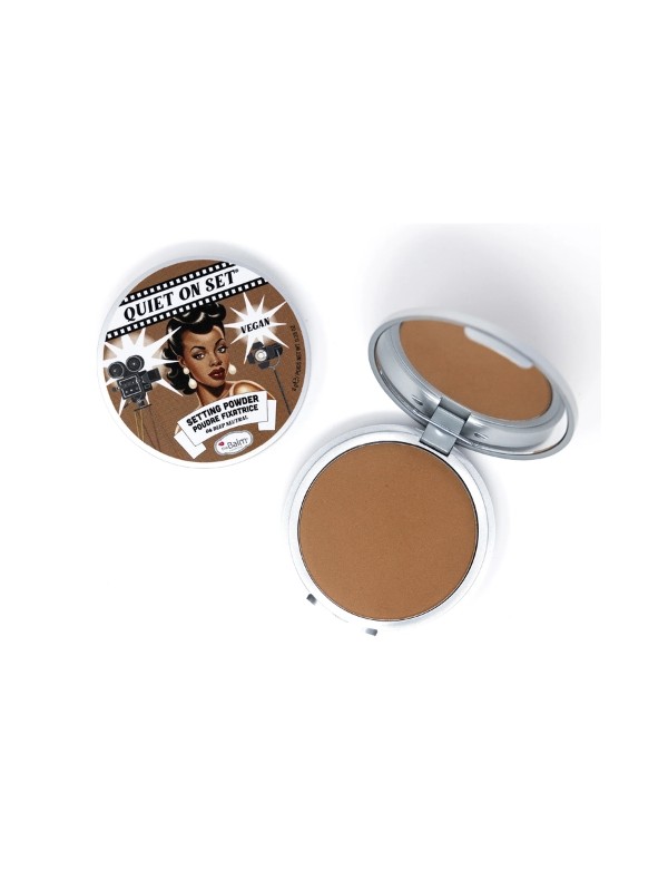 theBalm Quiet on Set geperst gezichtspoeder /04/ Deep Neutral 8 g