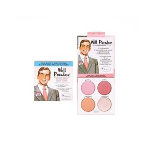 theBalm Will Powder Blush Quad Palette of 4 Blushes 10 g