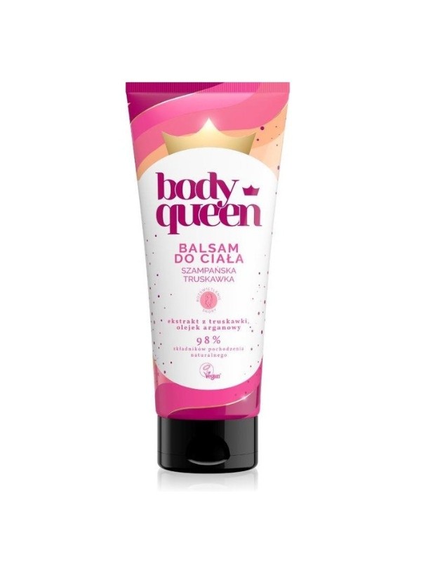 Body Queen Illuminating Body Lotion Champagne Strawberry 200 ml