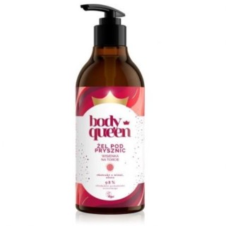 Body Queen regenererende douchegel Kers op de taart 400 ml