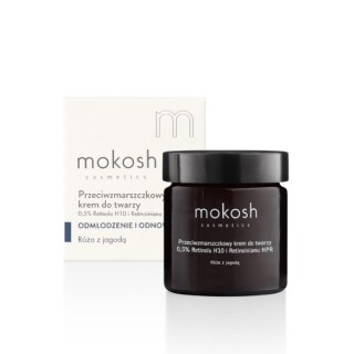 MokoshFace cream 5 % Retinol H10 and Retinoate HPR Rose 60 ml