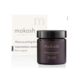 Mokosh active facial Peeling Rose with blueberry 60 ml