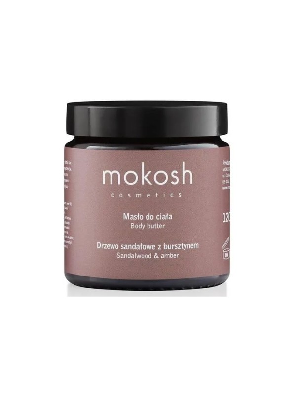 Mokosh Body butter Sandalwood with amber 120 ml