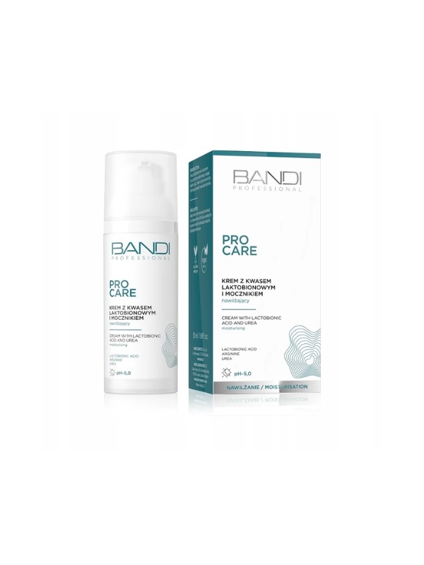 Bandi Pro Care Gesichtscreme mit Lactobionsäure und Urea 50 ml