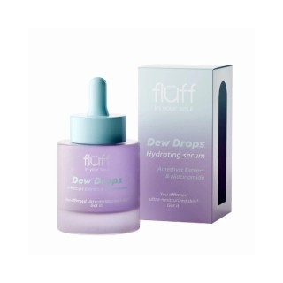 Fluff Dew Drops verfraaiend Serum met amethist en niacinamide 30 ml