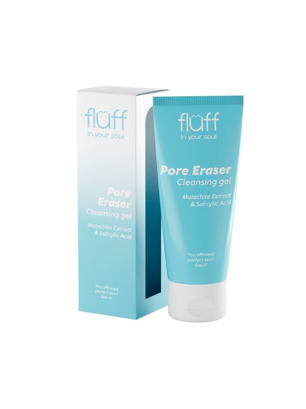 Fluff Facial cleansing gel with malachite extract and salicylic acid 100 ml