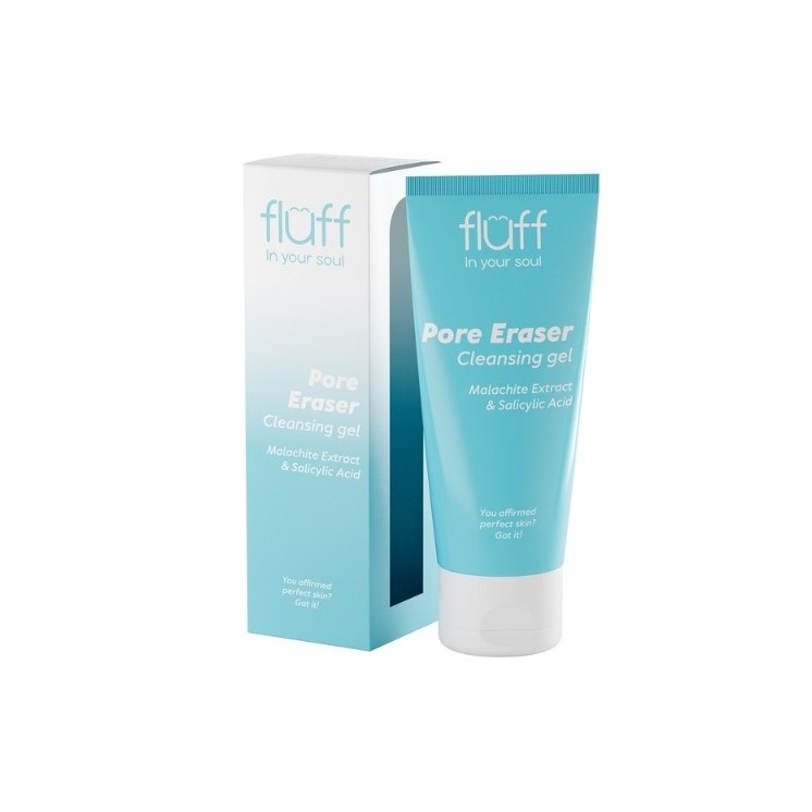 Fluff Facial cleansing gel with malachite extract and salicylic acid 100 ml