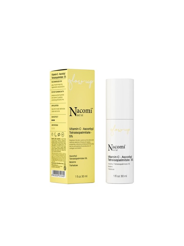 Nacomi Next Level Facial Serum with 5 % Vitamin C Ascorbyl Tetraisopalmitate 30ml