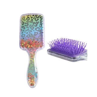 Rainbow Panthera Violet Square Hair Brush 1 piece