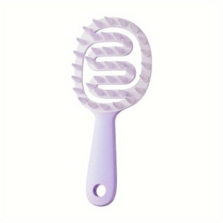 2in1 Brush for washing hair and scalp massage Purple 1 piece