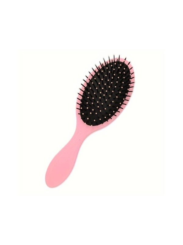 Oval Hairbrush Pink 1 piece