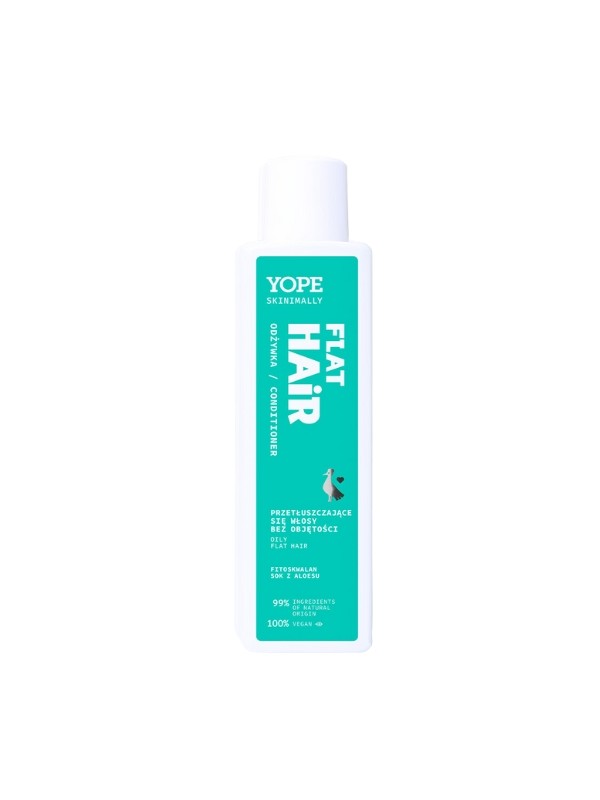 YOPE Skinimally Flat Hair Conditioner für fettiges und voluminöses Haar 250 ml