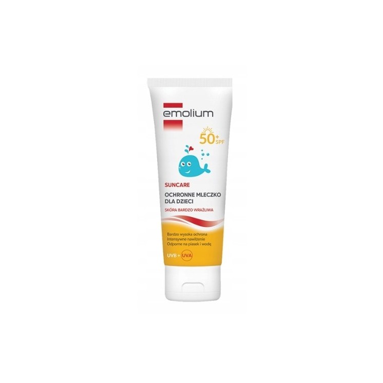 Emolium Suncare protective milk for children SPF50 + 125 ml