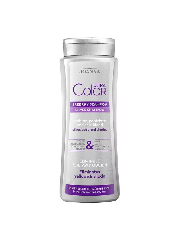 Joanna Ultra Color Shampoo for hair silver shades of blond 400 ml