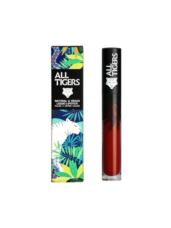 Alle Tigers Natural en veganistische vloeibare lippenstift /889/ Command Respect 8 ml