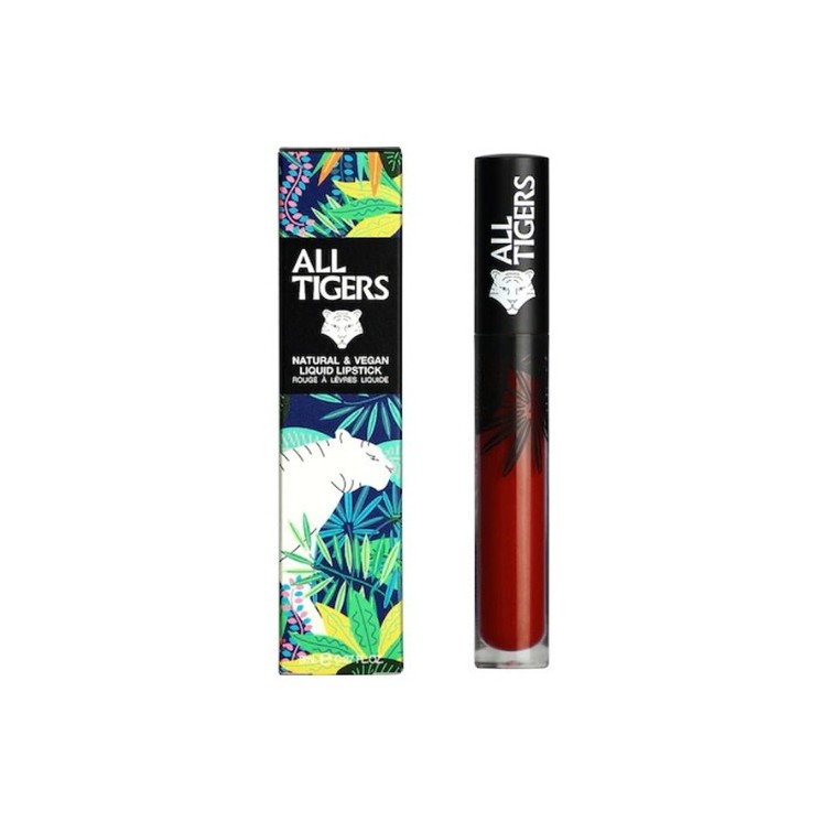 All Tigers Natural & Vegan Liquid Lipstick /889/ Command Respect 8 ml