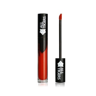 All Tigers Natural & Vegan Liquid Lipstick /886/ Shake The Ground 8 ml