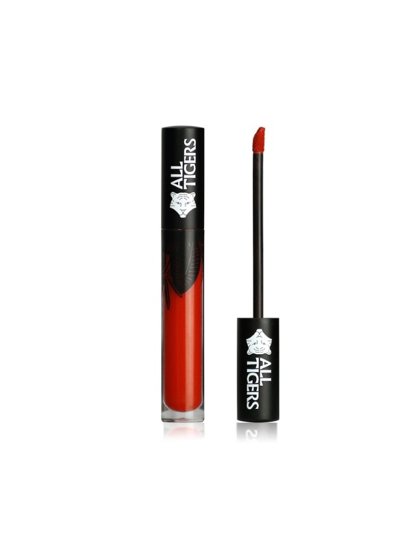 All Tigers Natural & Vegan Liquid Lipstick /886/ Shake The Ground 8 ml