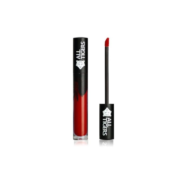 All Tigers Natural & Vegan Liquid Lipstick /887/ Live Fearless 8 ml