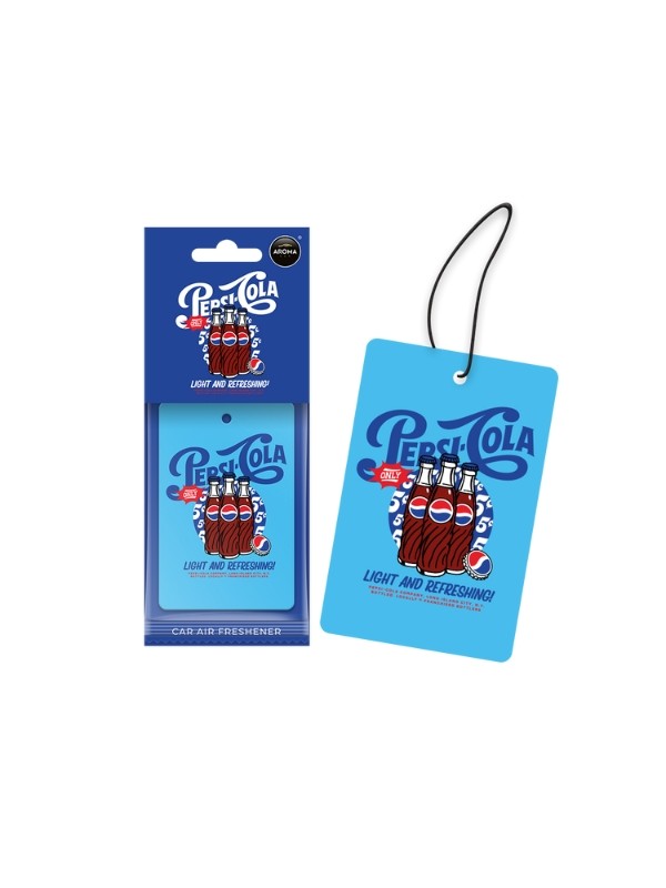 Aroma Car Pepsi Cellulose Autogeurhanger Fles Cola 1 stuk