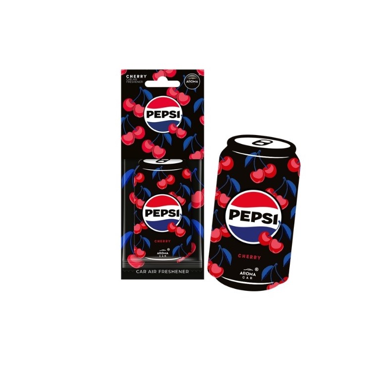 Aroma Car Pepsi Cellulose Cherry autogeurhanger, 1 stuk