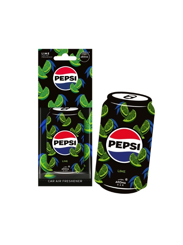 Aroma Car Pepsi Cellulose Lime Autoduftanhänger, 1 Stück