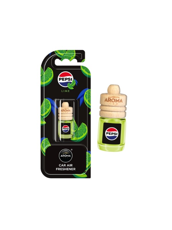 Aroma Car Pepsi Wood Mini Autogeurhanger Lime 4,5 ml