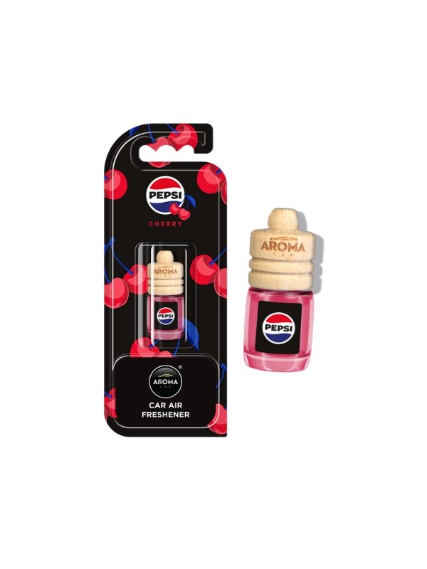 Aroma Car Pepsi Wood Mini Auto geurhanger Cherry 5 ml