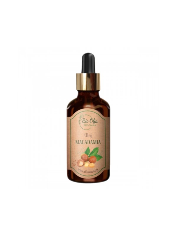 Bio Olja Macadamia-olie, ongeraffineerd, 50 ml