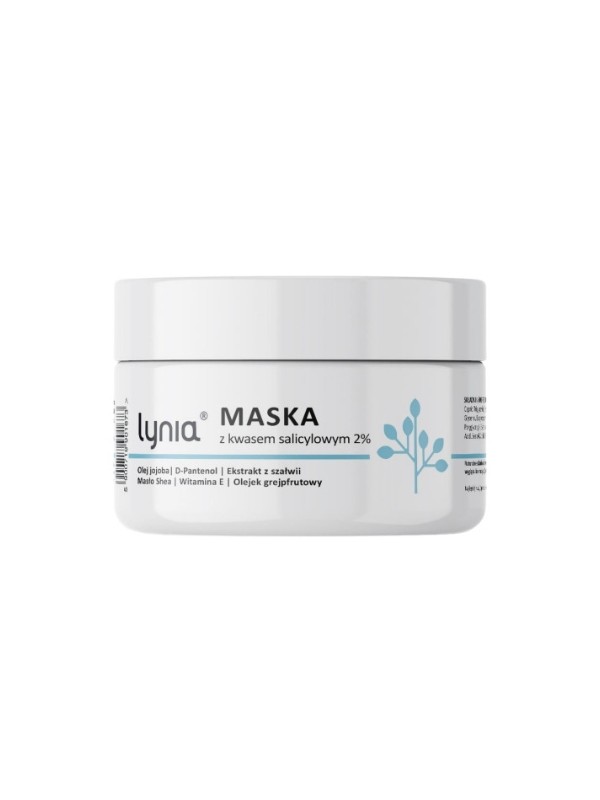 Lynia Gesichtsmaske mit 2 % Salicylsäure 50 ml